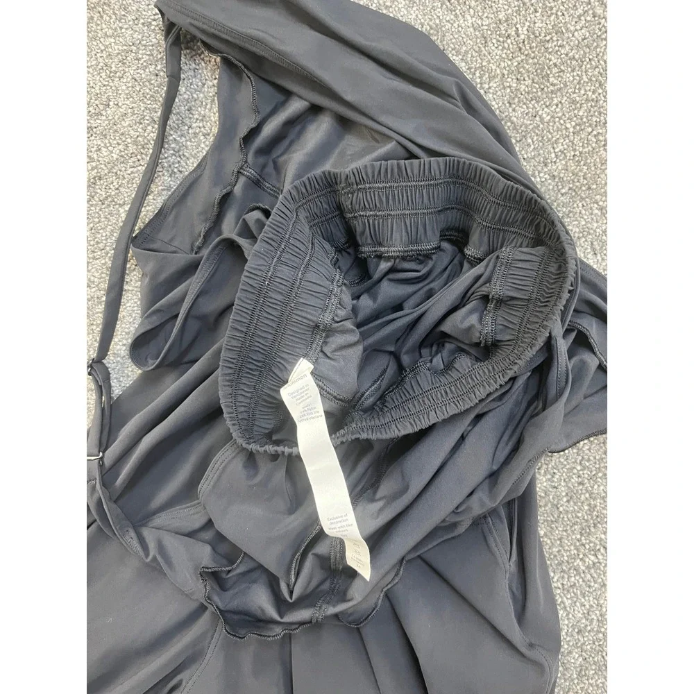 Lululemon Black One Piece Monday‎ Best Romper Shorts Size 2 Athletic